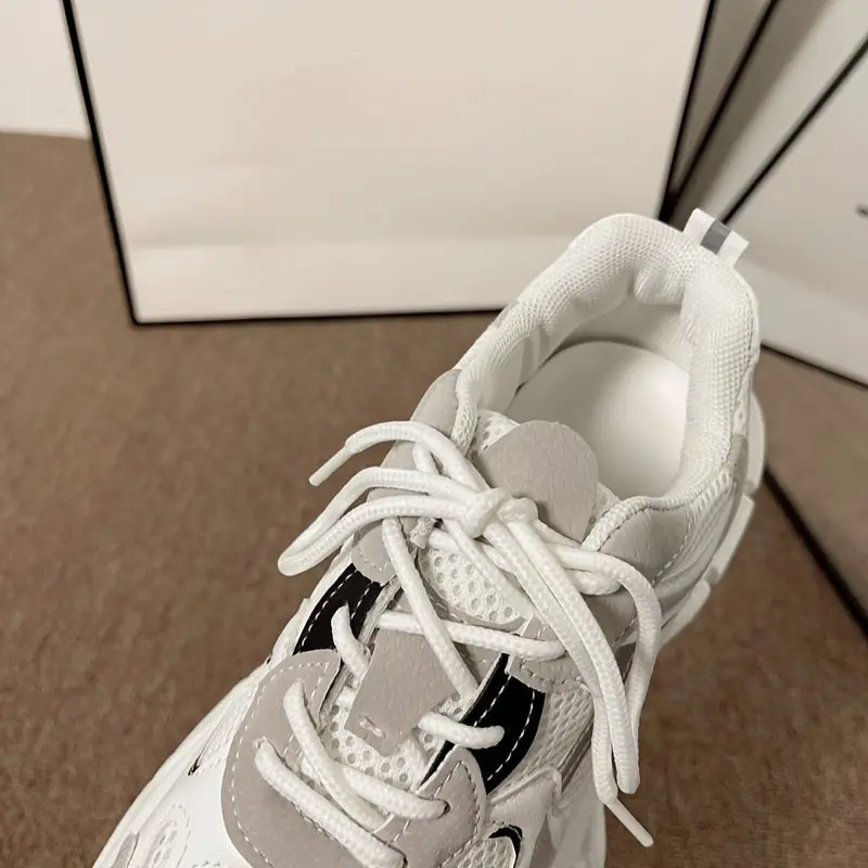 Colorblock Sneakers – Casual & Stylish – Lightweight Mesh Upper - Image 5