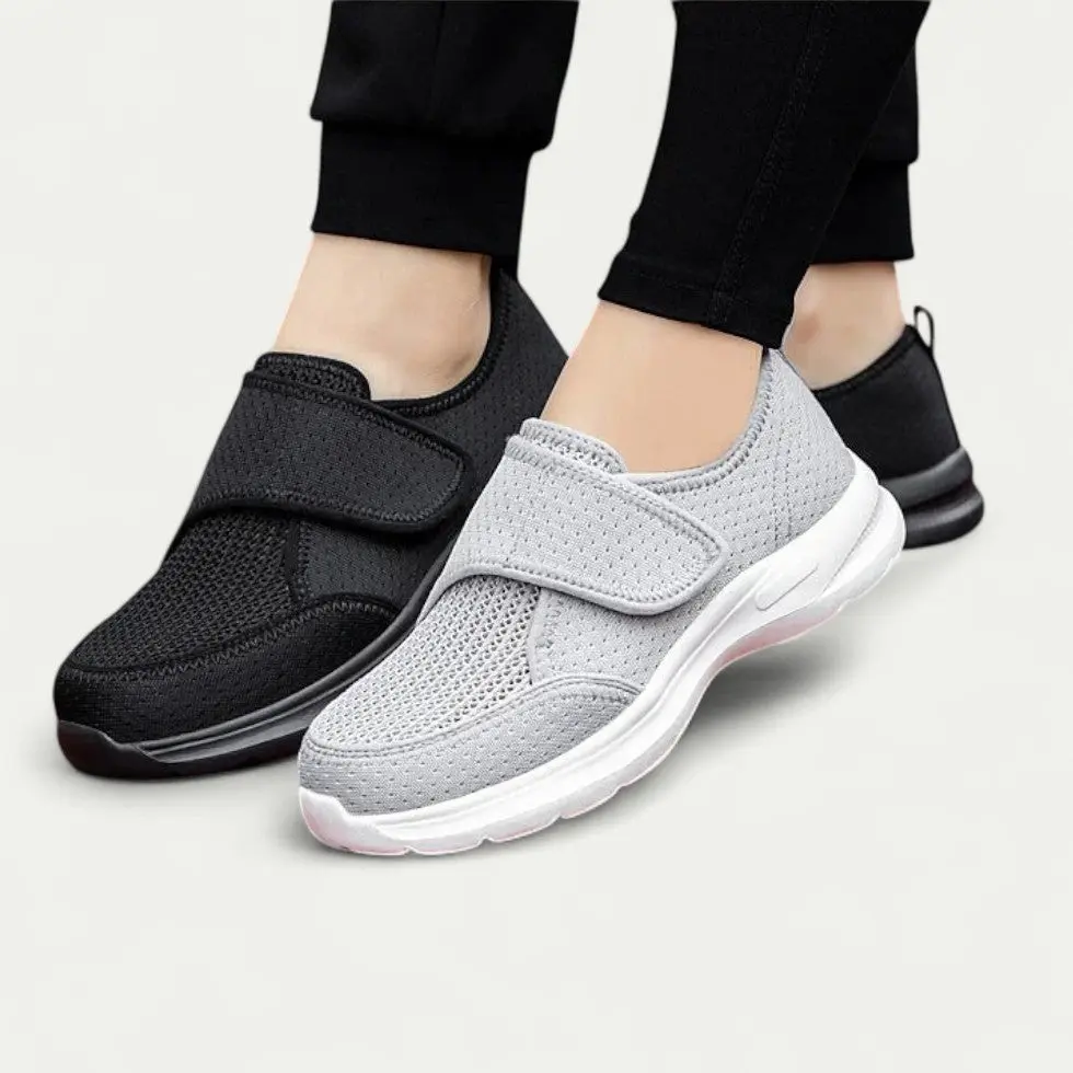 Comfortable Breathable Walking Shoes with Easy Touch Fastening - Image 5