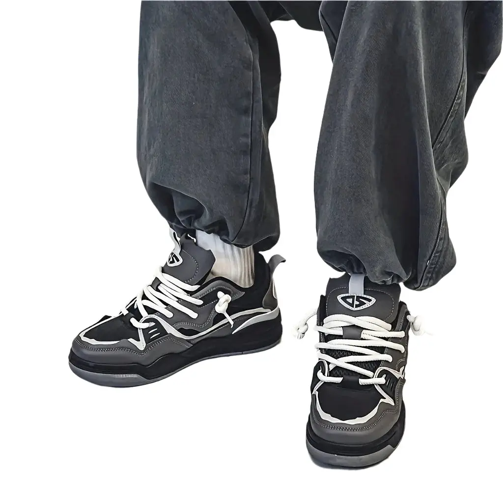 Jake – Lightweight Skate Sneakers – Trendy Color Block Design - Image 6