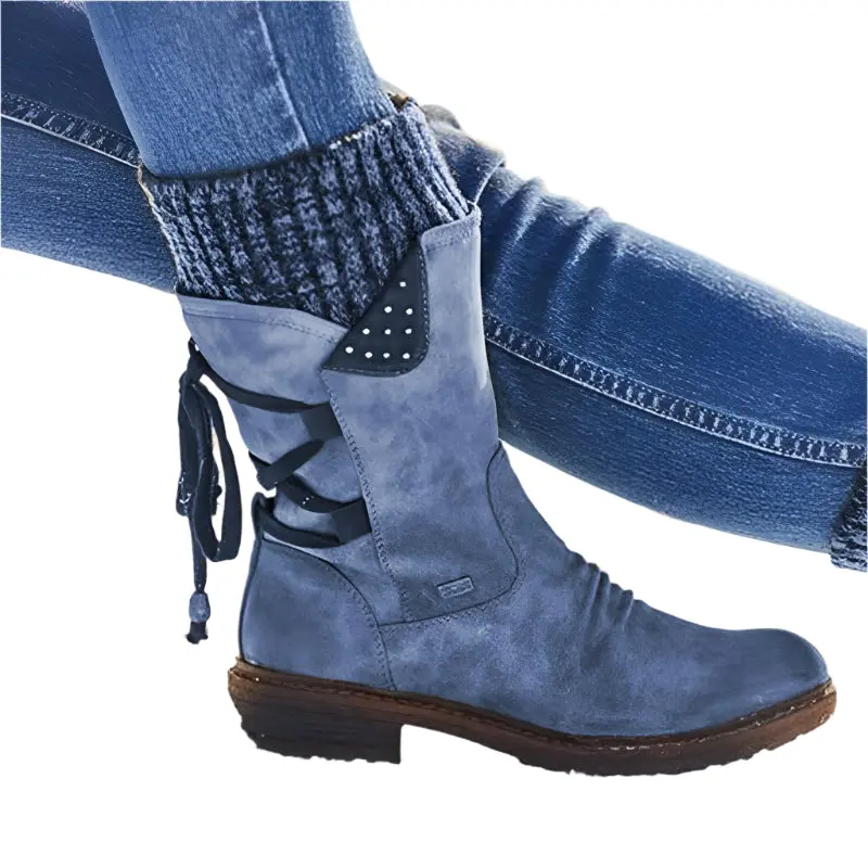 Low Heel Winter Boots for Women | Comfortable & Warm Design - Image 10