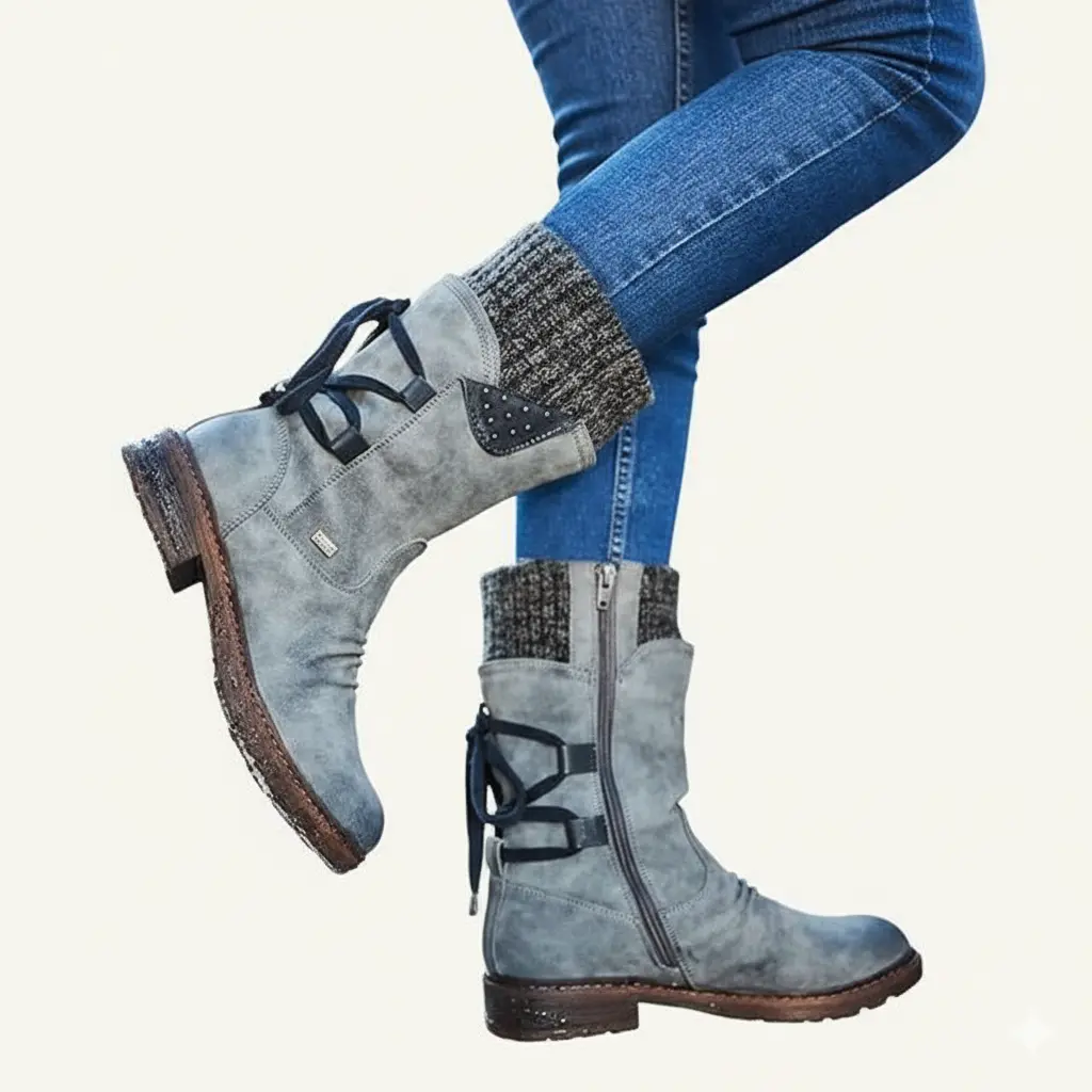 Low Heel Winter Boots for Women | Comfortable & Warm Design - Image 13