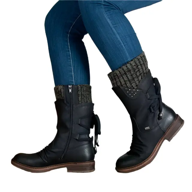 Low Heel Winter Boots for Women | Comfortable & Warm Design - Image 6
