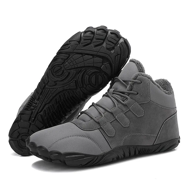 Men's Warm Barefoot Boots - Modern & Comfortable for Winter - Image 12