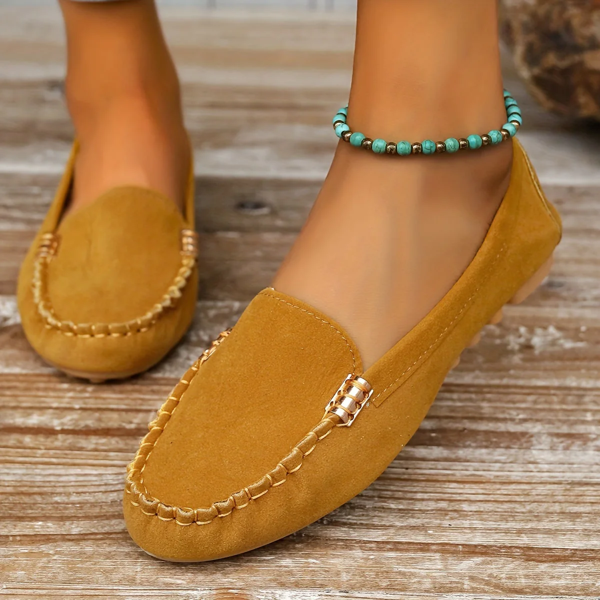 Slip-On Moccasin Loafers for Women – Effortless Comfort & Modern Style - Image 9