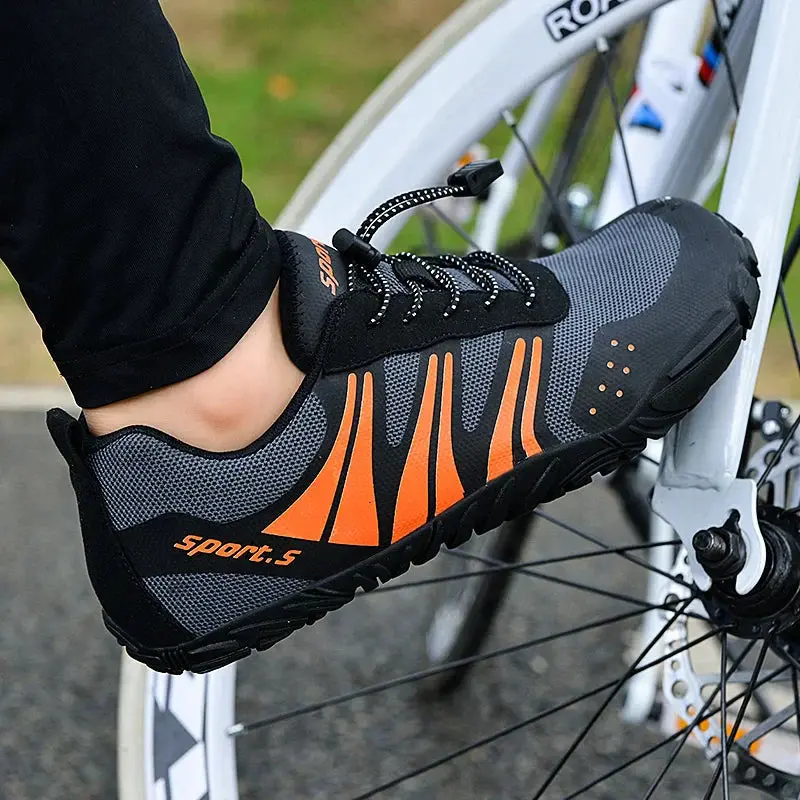 Sporty Men's Cycling Shoes – Lightweight & Non-Slip Design for Road and MTB - Image 3