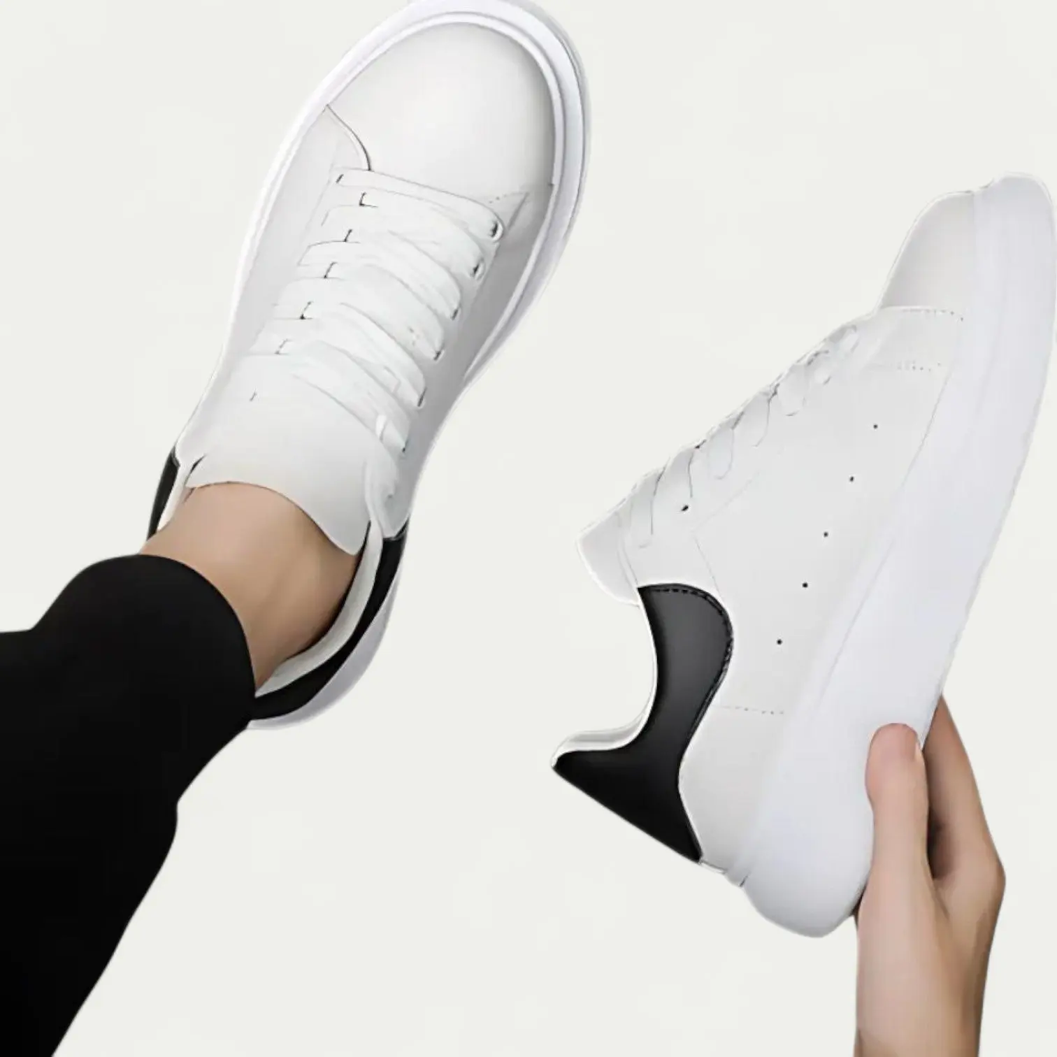 Comfortable Sneakers for Women - Modern Platform Design - Image 3