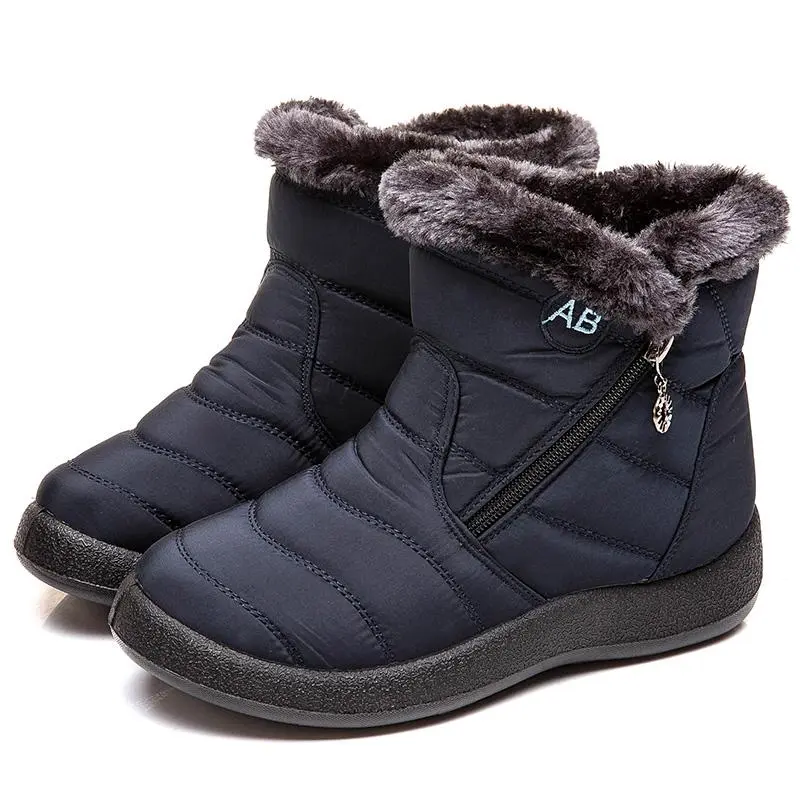 Waterproof Ankle Snow Boots for Women – Warm & Cozy Comfort - Image 4