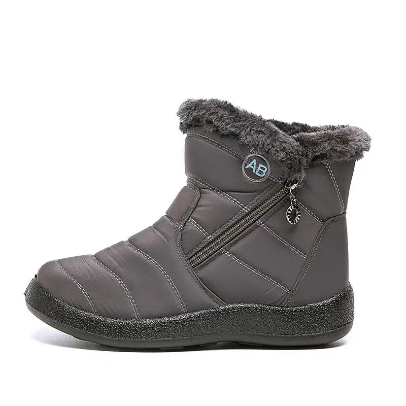 Waterproof Ankle Snow Boots for Women – Warm & Cozy Comfort - Image 6